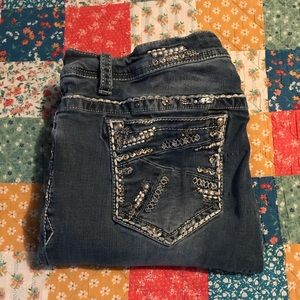 Womens Grace Jeans sz 20 bling back